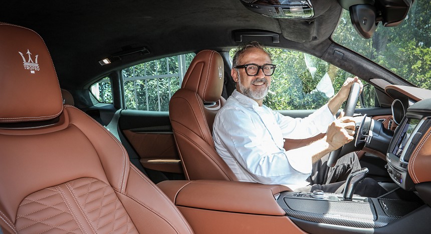 Massimo Bottura, Maserati, Ramadan, sustainable cooking, zero food waste, Bread is Gold, Food For Soul, Michelin-star chef
