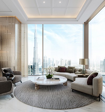 Waldorf Astoria Reveals Plans for Downtown Dubai Private Residences