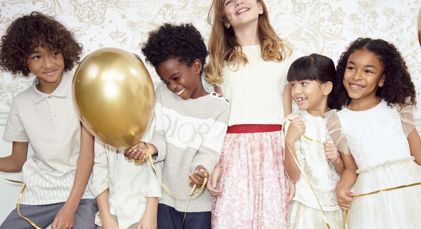 Dior, Kids Fashion, festive collection, festive clothing, christmas, kids fashion, kids clothing