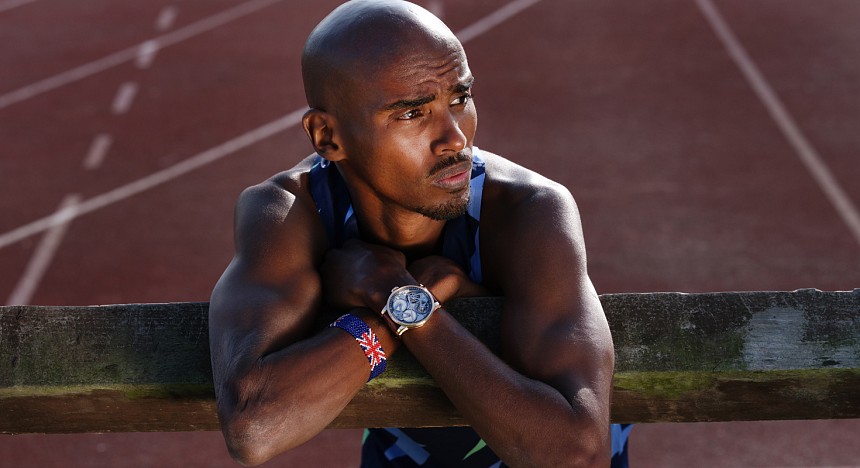 Sir Mo Farah, Arnold & Son, timepiece, timekeeping, watches, luxury watches, Olympics, gold medal, time, Tokyo olympics, tourbillon, athletics, long-distance runner, Swiss watchmaking, British athlete