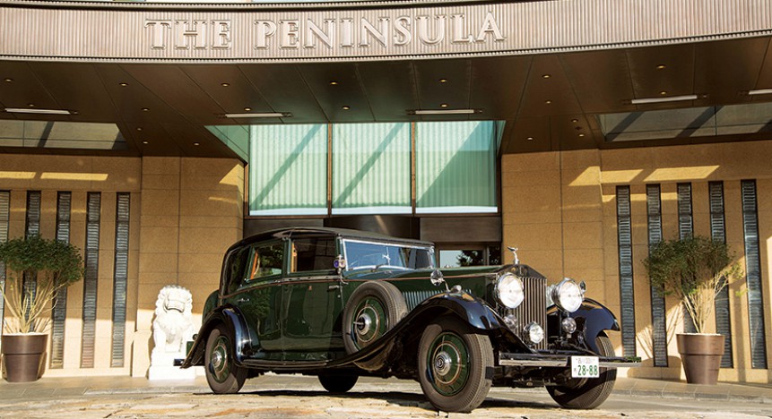 The Peninsula hotel cars