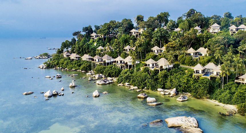 Banyan Tree Bintan, Indonesia, Villa, Pool, Spa, Rooms, Villas, Islands, Kelong Villa, sea, beach