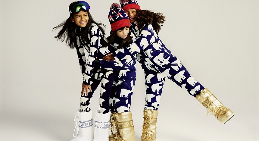 Net-a-Porter, Winter collection, Clothes, Fashion, Kids fashion, Jackets, Hoodies, Style, Winter Wonders, Ski campaign, Kidswear, ski suits, winter woolies, chunky knits, footwear