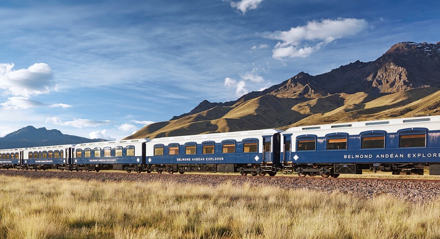 Belmond, Peru, luxury train spa