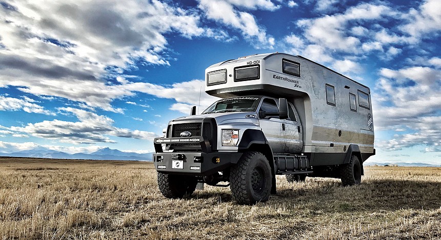 EarthRoamer XV-HD: the ultimate luxe off-road vehicle