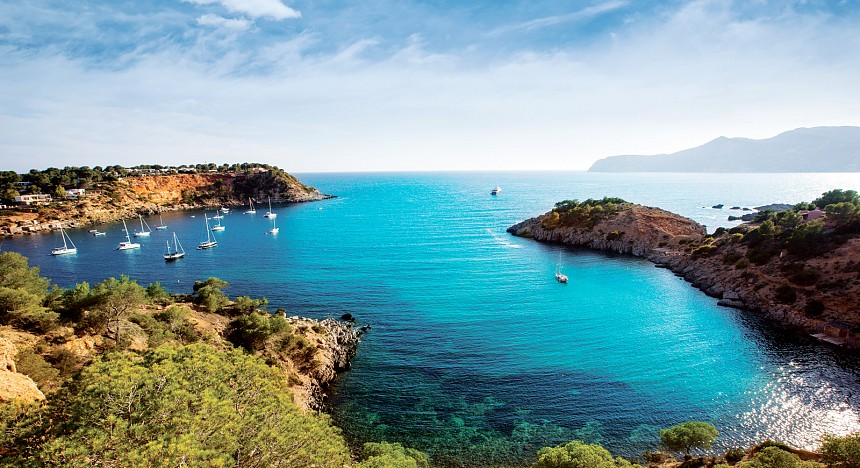 Ibiza scenic view
