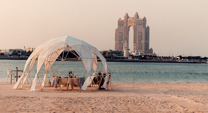 the st regis abu dhabi, remede spa, private igloo, culinary experience, skyline dining experience, luxury hotel in abu dhabi, luxury staycation, fine dining experiences, book your stay, abu dhabi hotels, beach resorts in abu dhabi, beach view hotel