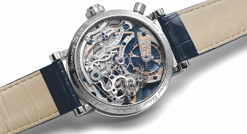 Blue Sensation watch by Grieb & Benzinger