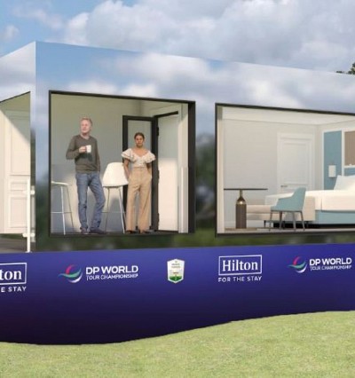 GOLF: Could this be the ultimate pop-up hotel for sports fans?