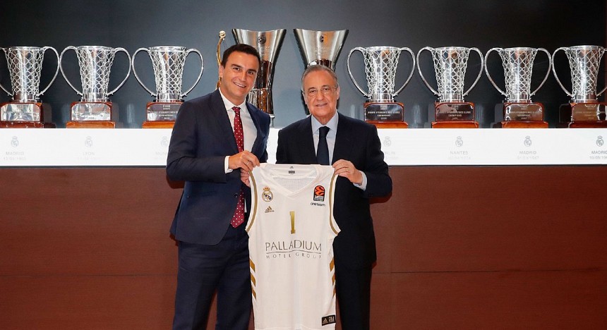 Real Palladium Hotel Group, Real Madrid, Basketball, new deal, sponsorship