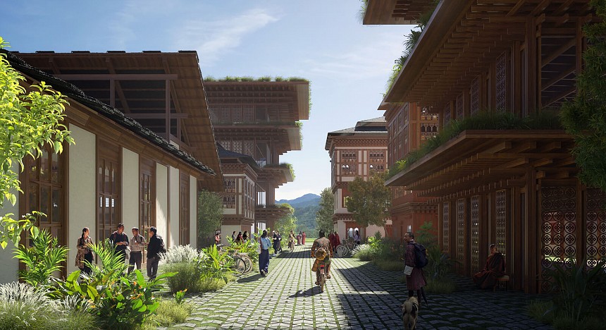 A new wellness city is coming to Bhutan 