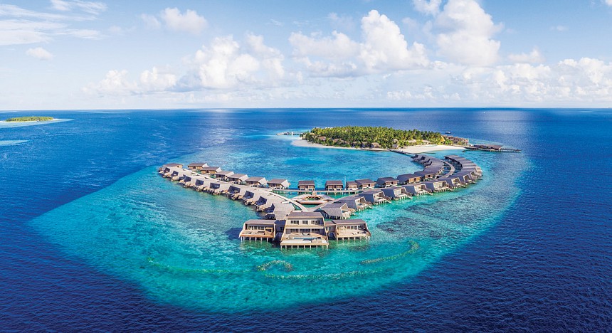 St. Regis Maldives, Island, Beach, Pool, Marriot