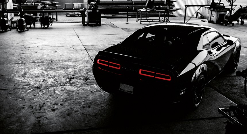 Dodge Challenger SRT Hellcat, Car, Supercars, Black, Speed, Racing, Fast, Drive, Sports cars, Driving