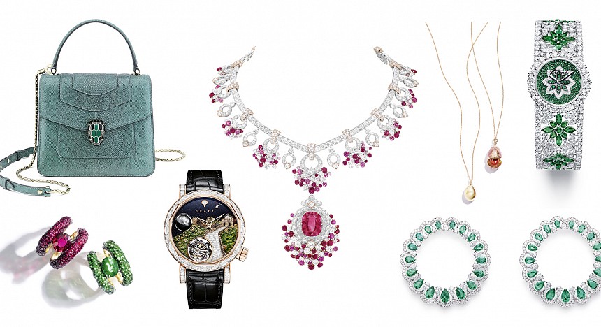 Essentials, Van Cleef & Arpels, Bvlgari, Chopard, Fabergé, Jewellery, Fashion, Necklace, Earrings, Watches