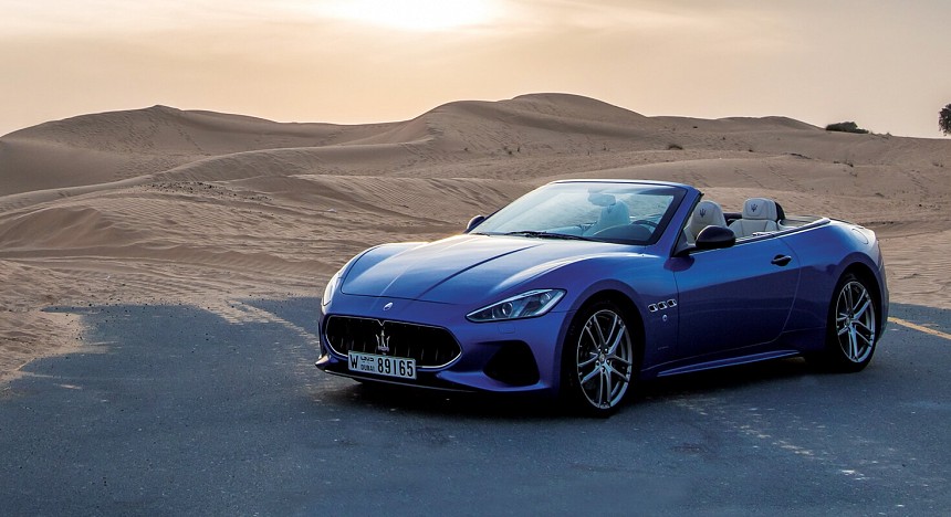 Maserati GranCabrio Sport, Supercars, Dubai, Luxury cars, Cars, Drive, Ride, Automotive, Maserati, Speed, Racing, desert, V8 Engine