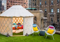 In pictures: W New York reveals rooftop glamping suite