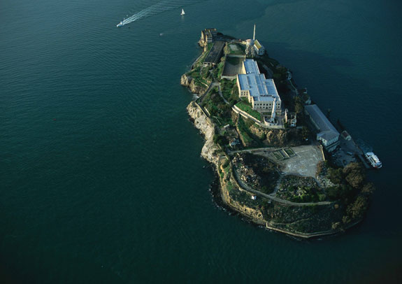 Prison rock of Alcatraz