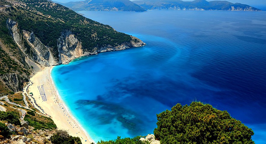 Greece's pristine coastline