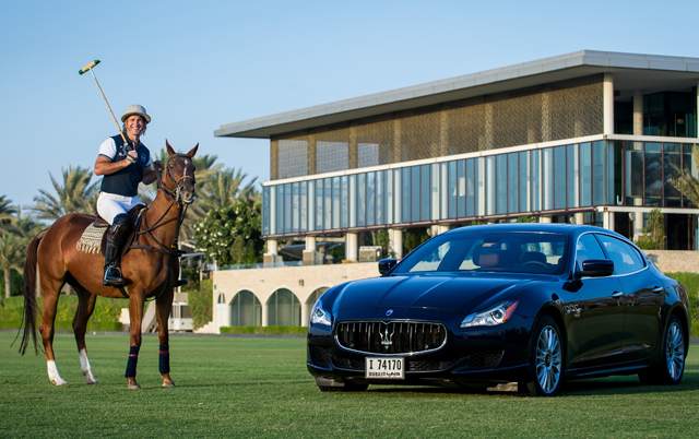 A day of chukkas at Desert Palm with Maserati