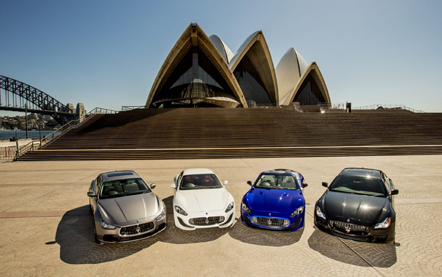 Maserati and Sydney Opera House have partnered