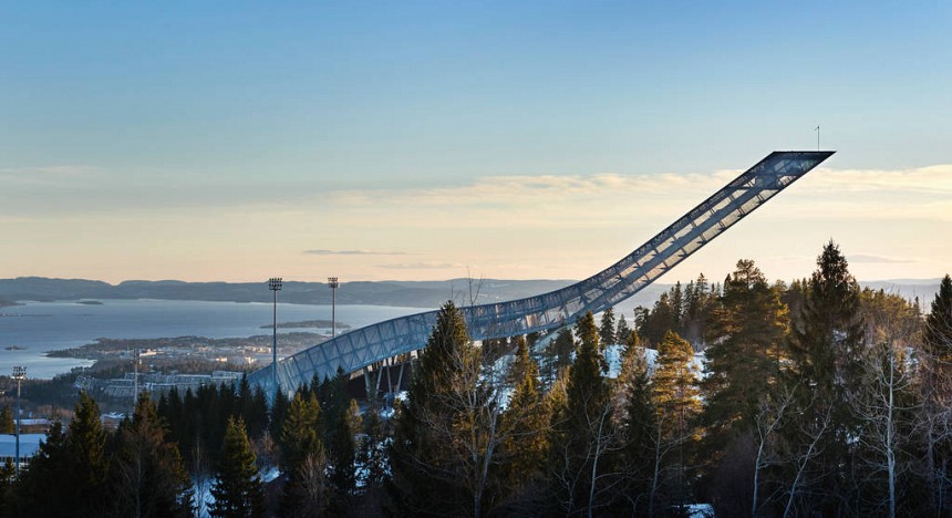 Norway's Olympic ski jump