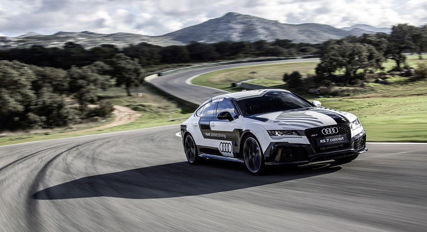 Audi's autonomous RS 7