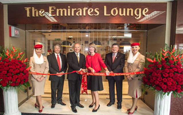 Emirates' new lounge at Glasgow Airport