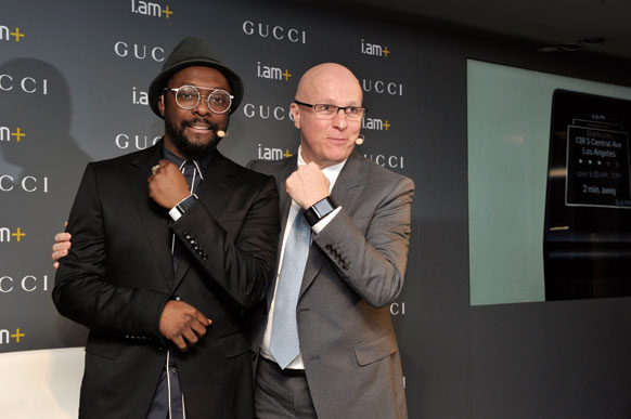 Will.i.am and Gucci partner on a new smartwatch