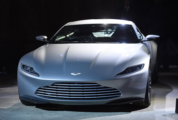 Bond's upcoming Aston Martin DB10