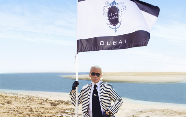 Karl Lagerfeld claims Dubai
