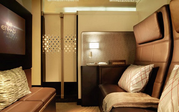 Qatar Airways A380's first-class suite