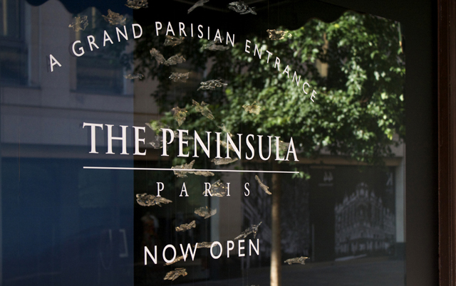 Peninsula Paris has partnered with Harrods for a pop-up exhibition