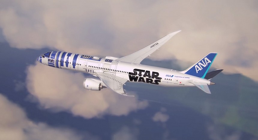 All Nippon Airways' Star Wars-inspired aircraft