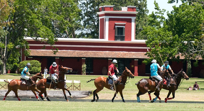 Watch the national polo team practice from the manicured gardens of the estencia (ranch)
