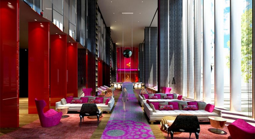 The W Beijing claims to be luxe enough for the city's ancient royals
