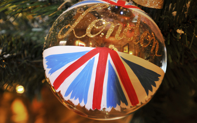 A very British bauble