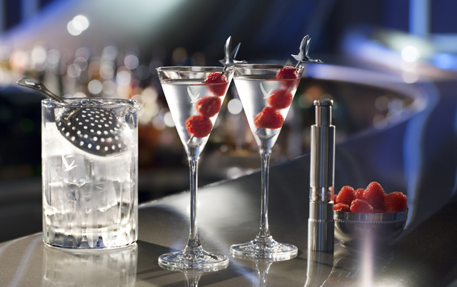 The Grey Goose Galactic Martini Cocktail