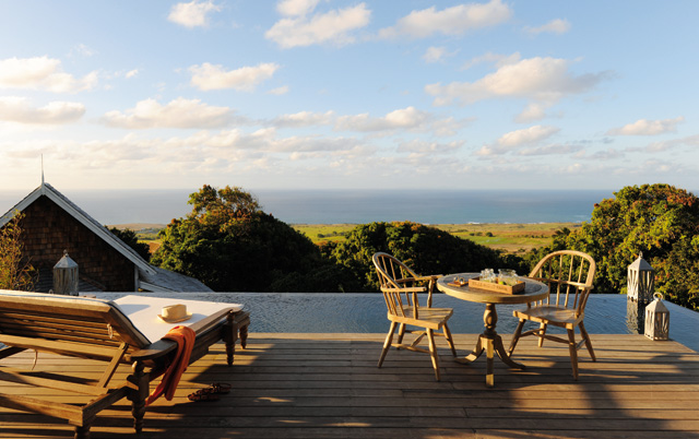 Liotard-Vogt owns half of luxury eco-resort Kittian Hill on the Caribbean island of St. Kitts
