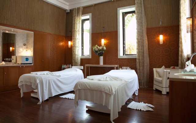 Couple's private treatment room 
