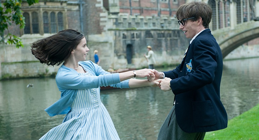 The Theory of Everything, set in Cambridge, England, chronicles the love and suffering of renowned physicist, Stephen Hawking during his student years