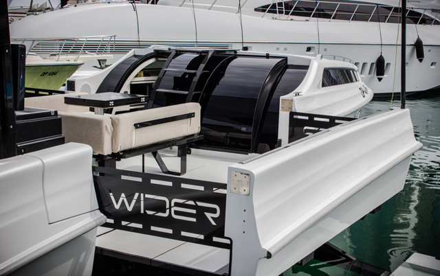 Wider 42’ has an extendable deck