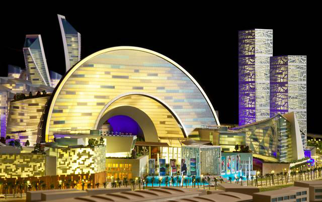 The complex will be located opposite Dubai's existing 'Mall of the Emirates' on Sheikh Zayed Road
