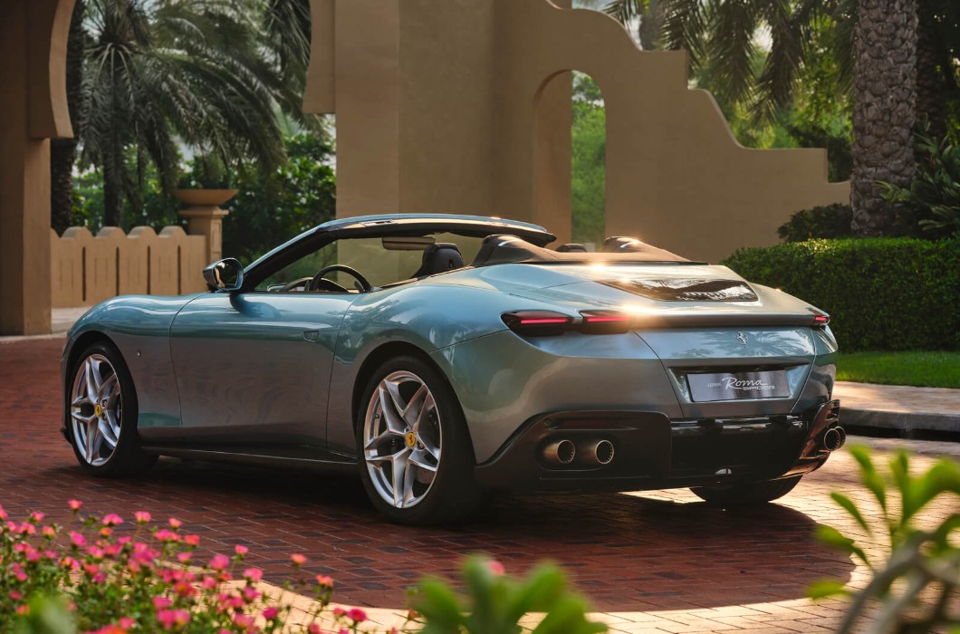 The Ferrari Roma Spider