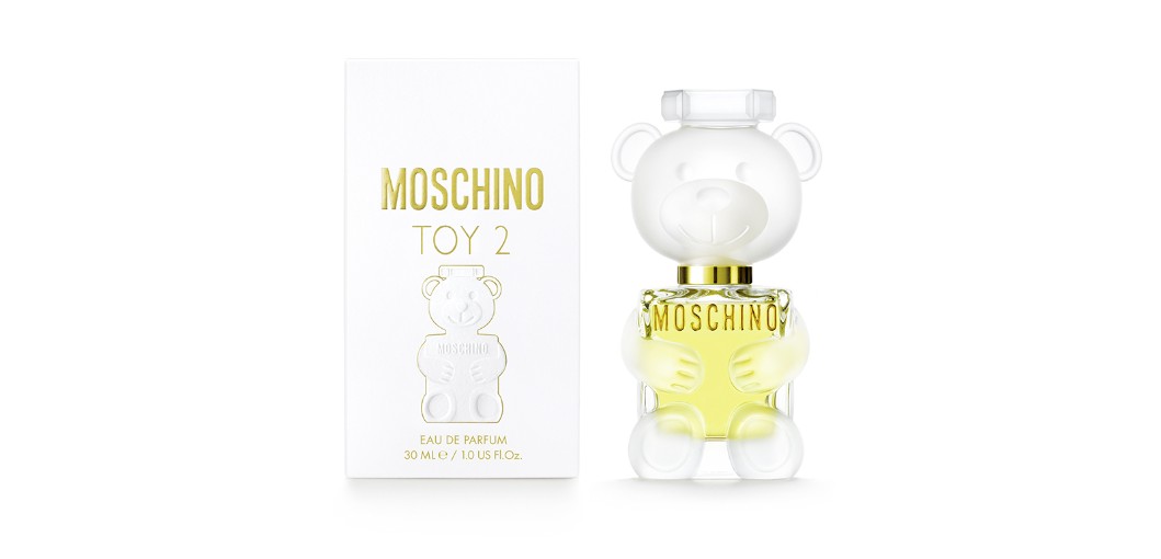 The iconic Moschino teddy bear fragrance