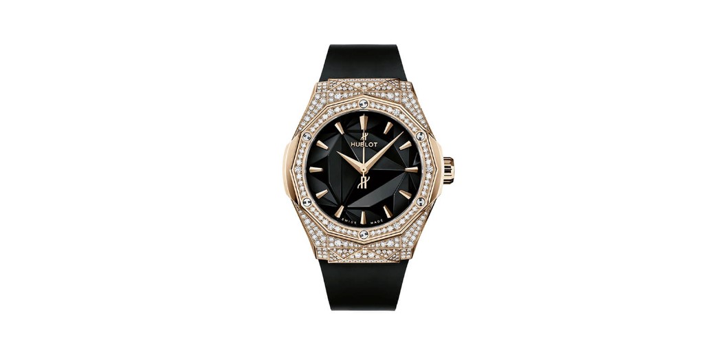 The King Gold Pavé  Hublot
