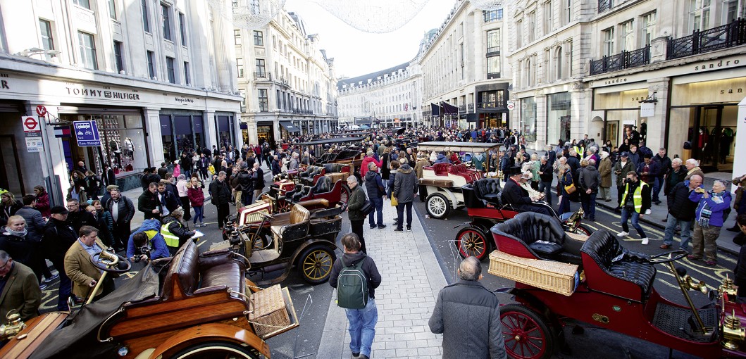    Illinois Route 66 Regent Street Motorshow  London, UK