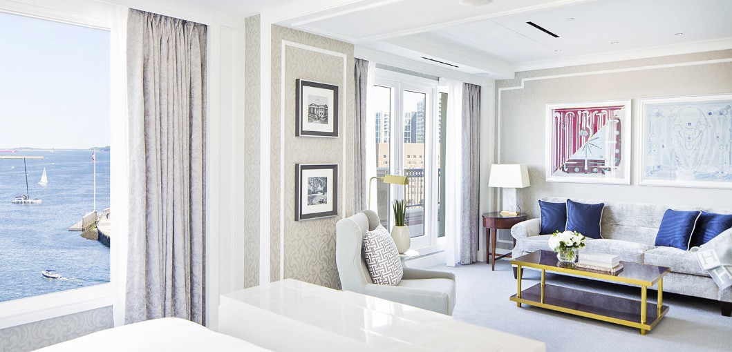 The John Adams Presidential Suite, Boston Harbor Hotel, MA, USA