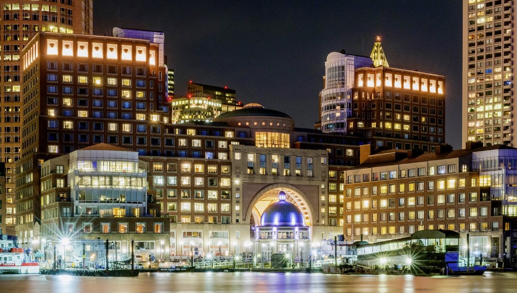 The John Adams Presidential Suite, Boston Harbor Hotel, MA, USA