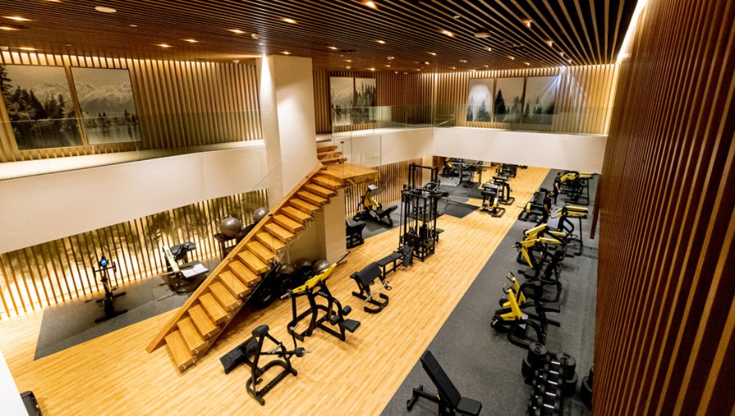 Clinique La Prairie Longevity Hub gym