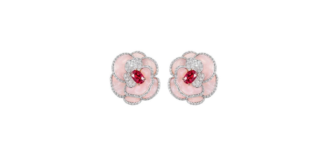 Earrings, Fabergé x Gemfields